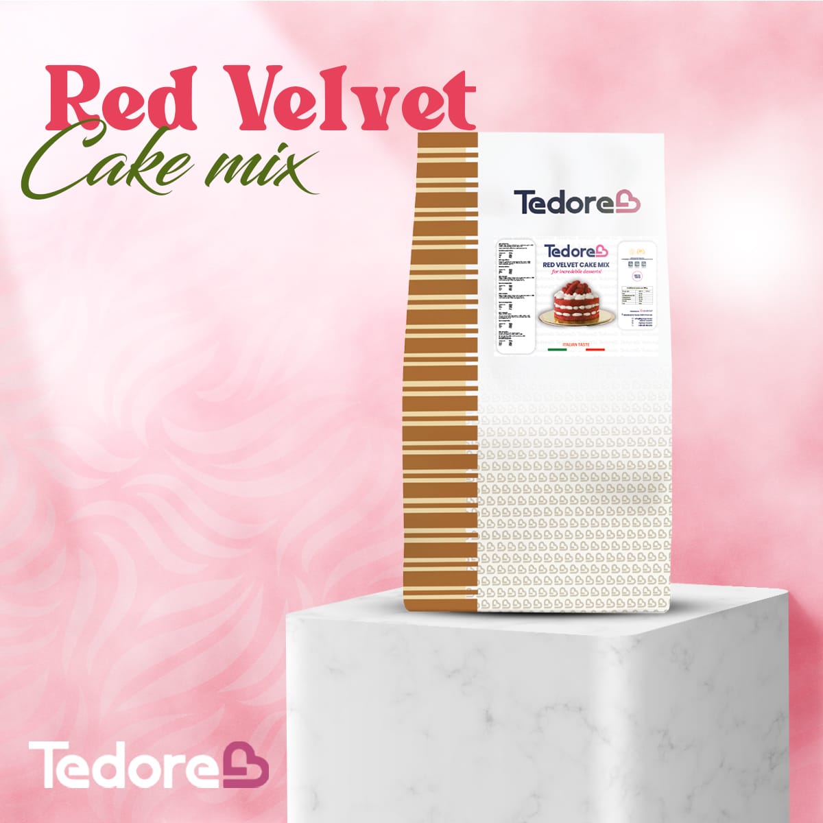 Tedore Red Velvet Cake Mix