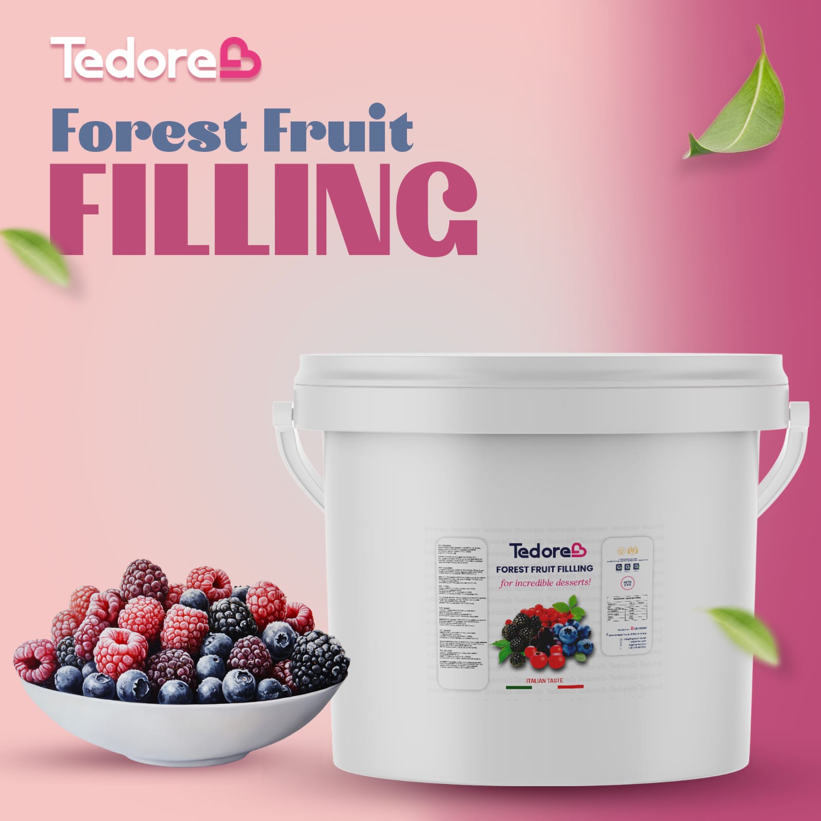 Tedore Forest Fruit Filling